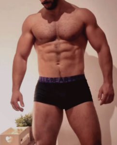 Hombre masajista erótico